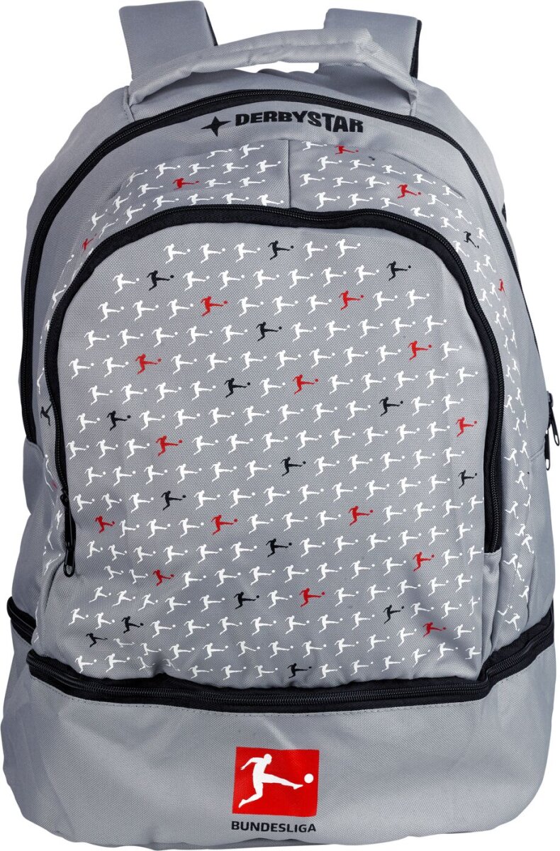 Derbystar Bundesliga Rucksack v24 grau one size