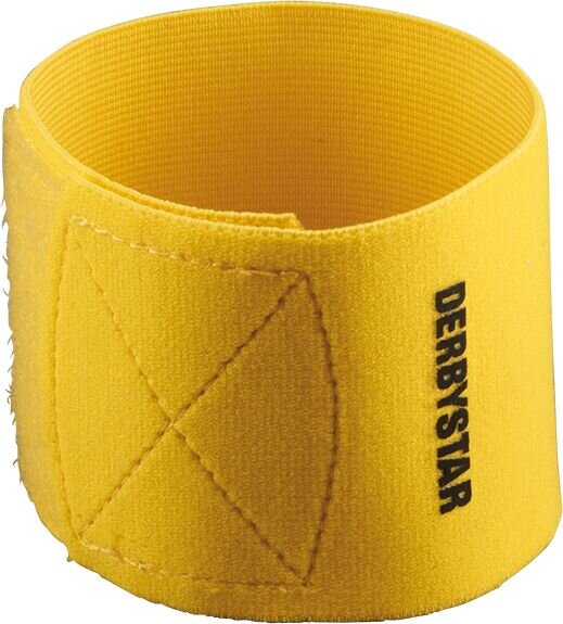 Derbystar Schienbeinschützer-Halter, gelb, one size