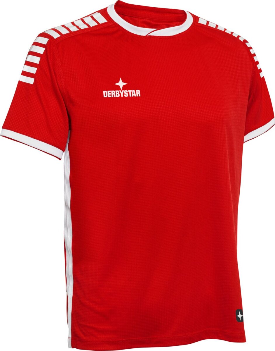 Derbystar Primo Trikot Erwachsene rot weiss M