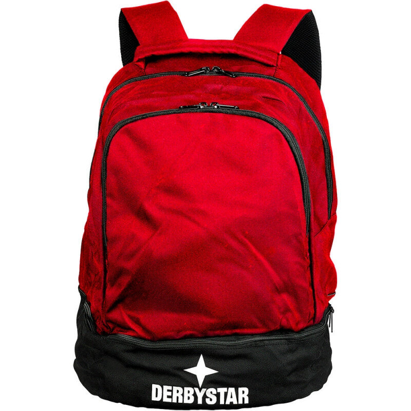 Derbystar Rucksack Basic Kids v24, rot schwarz, 20l
