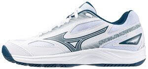 Mizuno Corporation Stealth Star 2 Junior Handballschuhe white/moroccan blue 40,5