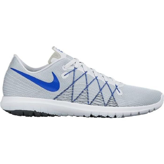Nike Flex Fury 2 Pure Platiniu/Racer Blue 43