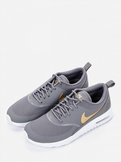 Nike Air Max Thea Gunsmoke/Metallic Gold-White 41,5