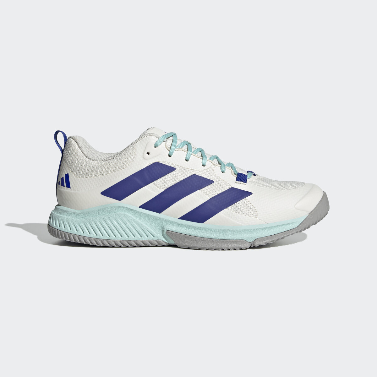 adidas Court Team 2.0 Männer Indoorschuhe cwhite/lucblu/seflaq 36 2/3