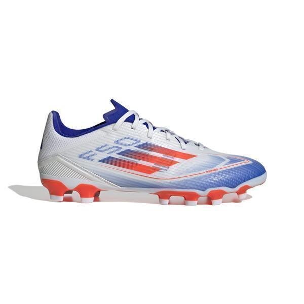 adidas F50 League MG Fussballschuhe Cloud White / Solar Red / Lucid Blue 40 2/3