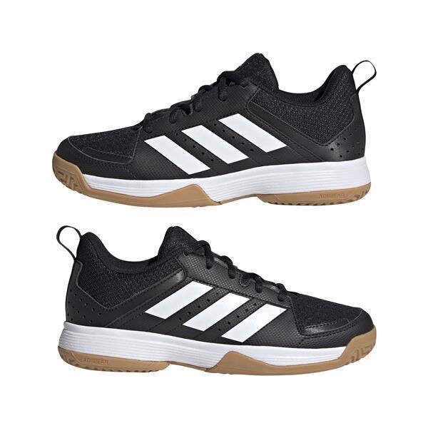 adidas Ligra 7 Kinder Indoor Schuh Core Black / Cloud White / Core Black 36 2/3