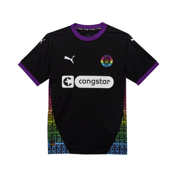 Puma FC St. Pauli 3rd Trikot Saison 2024/2025 Erwachsene schwarz/lila L