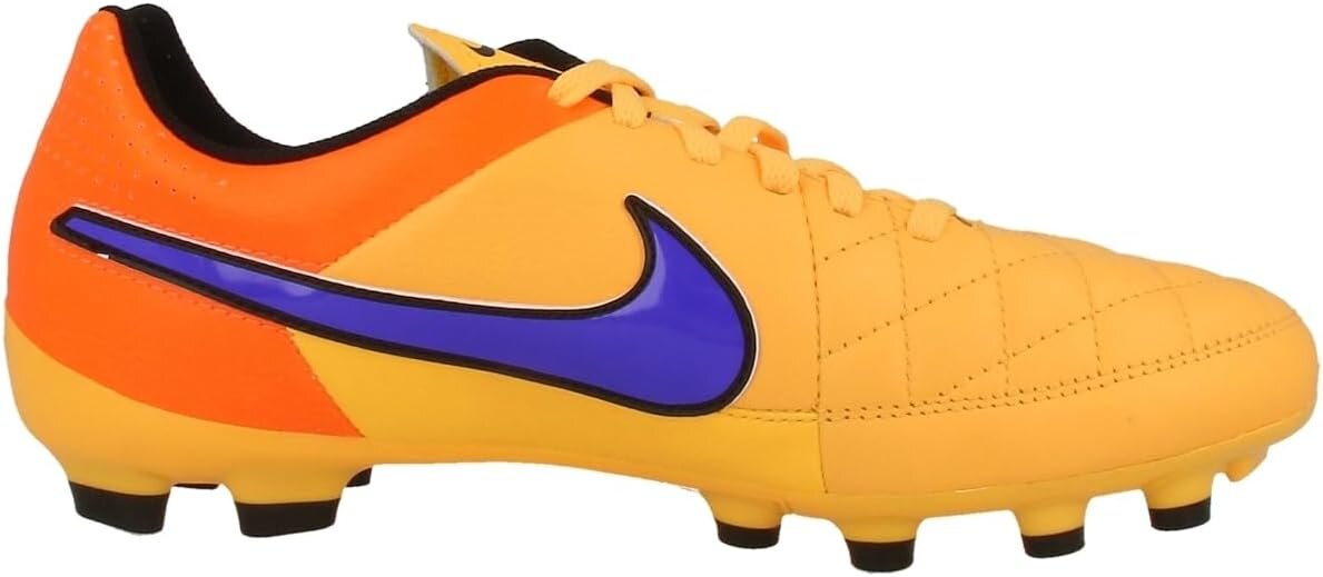 Nike Junior Mercurial Tiempo Genio Leather FG orange/lila 40