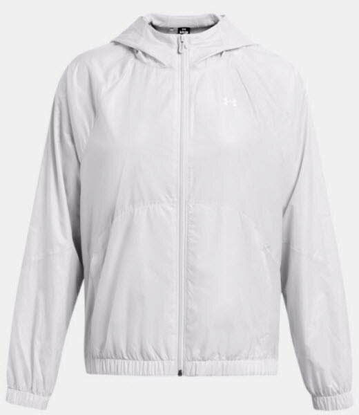 Under Armour Sportstyle Windbreaker Jacke Damen weiß XS