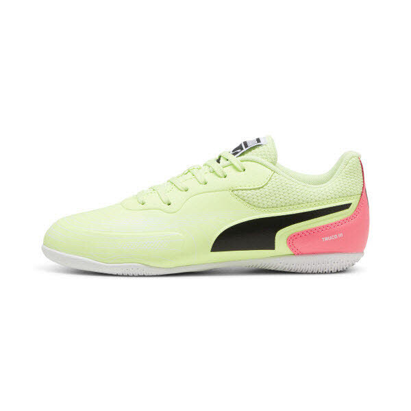 Puma Truco III Kinder Hallenschuhe fizzy apple-puma black 35