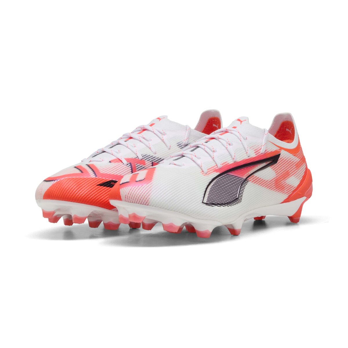Puma Ultra 5 Ultimate FG Fussballschuhe puma white-puma blach-red 42,5