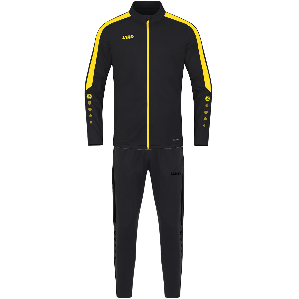 JAKO Trainingsanzug Polyester Power schwarz/citro 44