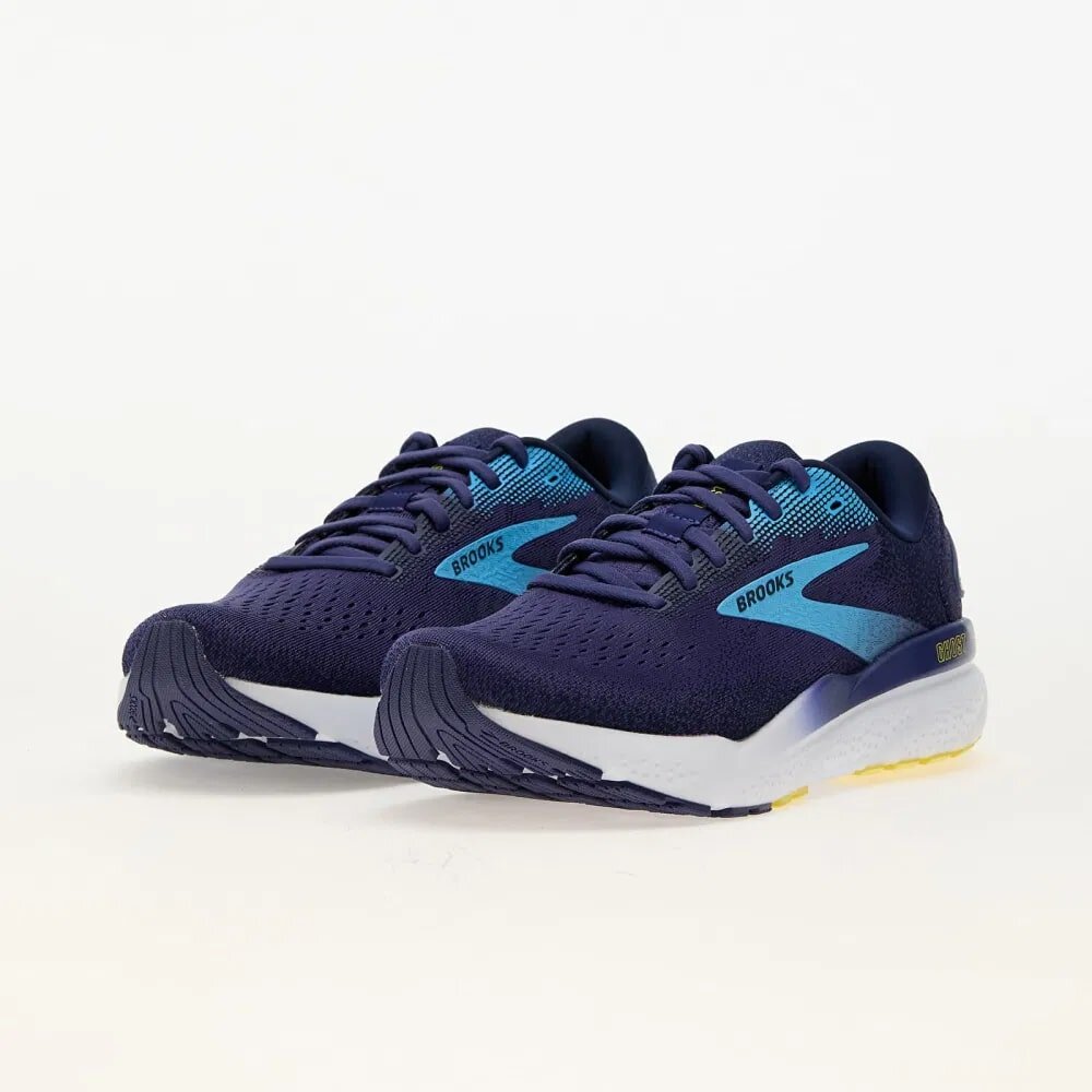 BROOKS Ghost 16 Männer Laufschuhe blue/bonnie blue/yellow 46,5