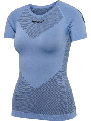 HUMMEL HUMMEL FIRST SEAMLESS JERSEY S/S W - BEL AIR BLUE - XL-2X
