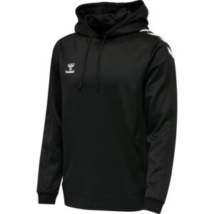 Hummel hmlCORE XK POLY SWEAT HOODIE BLACK/BLACK S