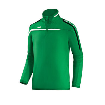 Jako Ziptop Performance Sportgrün
