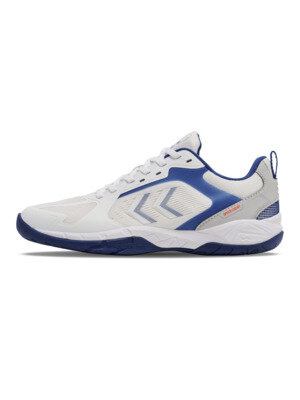 HUMMEL SPEED COURT - WHITE/TRUE BLUE - 46