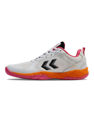 HUMMEL SPEED COURT - WHITE/PINK - 48