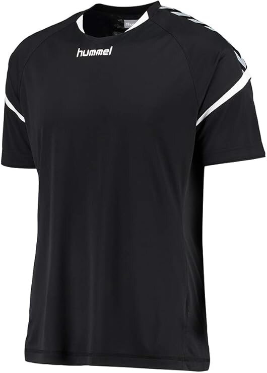 HUMMEL AUTH. CHARGE SS POLY JERSEY - BLACK PR - L
