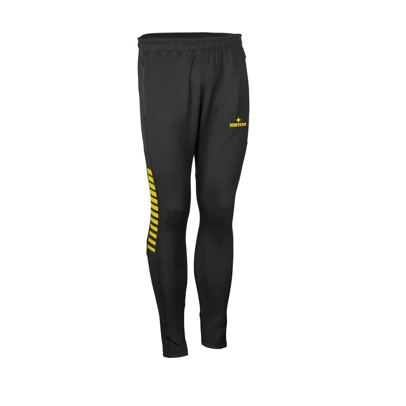 Derbystar Trainingshose Slim Primo v24 schwarz/gelb small