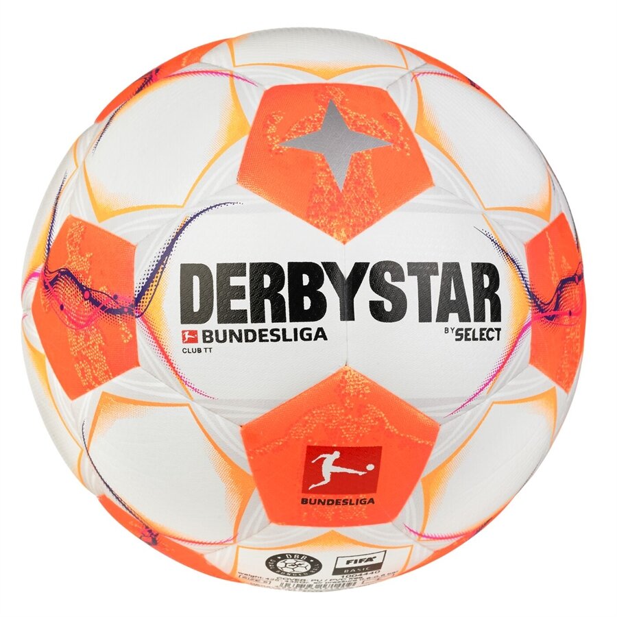 Derbystar FB-BL CLUB TT weiss/orange 5