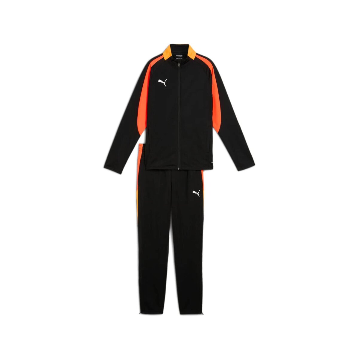 Puma Individual Trainiingsanzug Kinder puma black-heat fire 140
