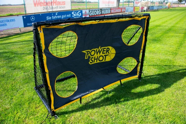 Lynxsport GmbH POWERSHOT® Torwand - Fussball - 2,4 x 1,8 m