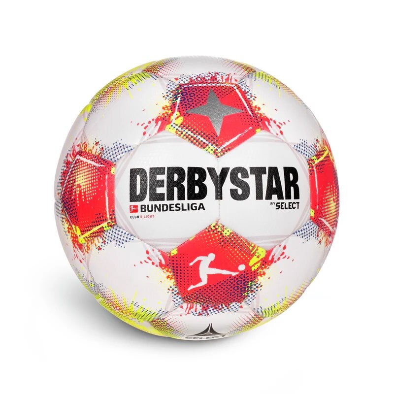 Derbystar Bundesliga Club S-Light v24 Trainingsball weiß/rot/gelb 3