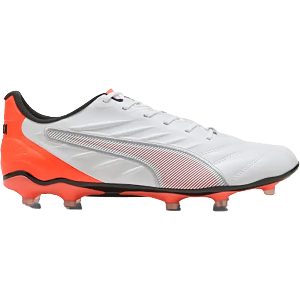 Puma King Pro FG/AG puma white-puma silver-glowing red 44,5