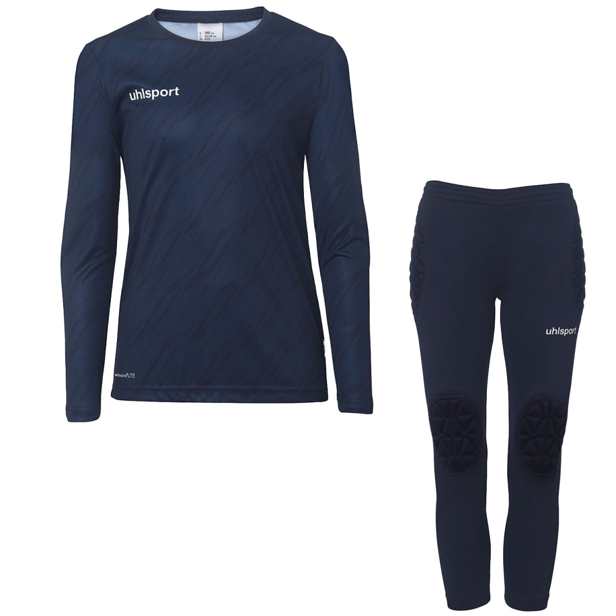 Progressive Goalkeeper Set langarm Kinder marine 140
