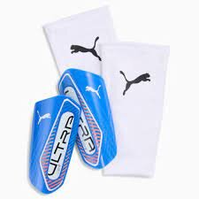Puma Ultra Flex Sleeve Schienbeinschoner ultra blue-puma white-glowing red S