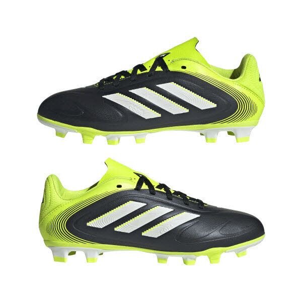 adidas Copa Pure III Club FG/MG Kinder Fussballschuhe schwarz/weiß/gelb 31 (31 EU)