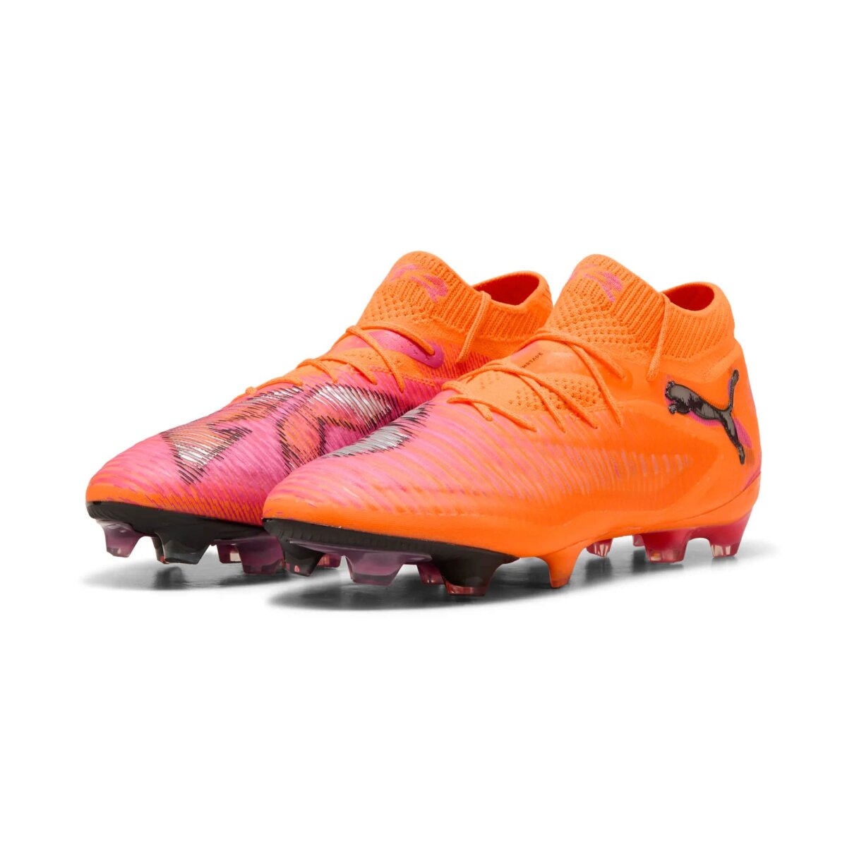 Puma Future 8 Ultimate FG Fussballschuhe heat fire-puma black-ravish 44,5