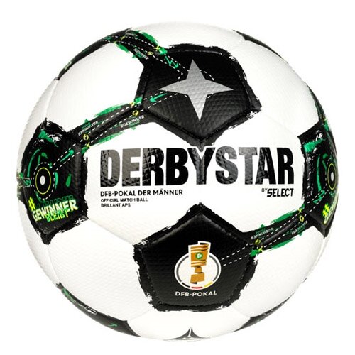 3er Ballpaket Derbystar FB-DFB-POKAL BRILLANT APS v25 Spielball Größe 5