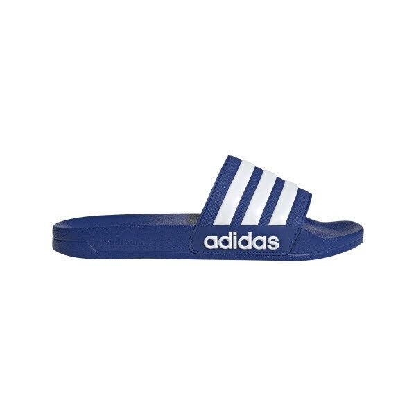 adidas Adilette Shower Badelatschen GW1048 blau/weiß 5