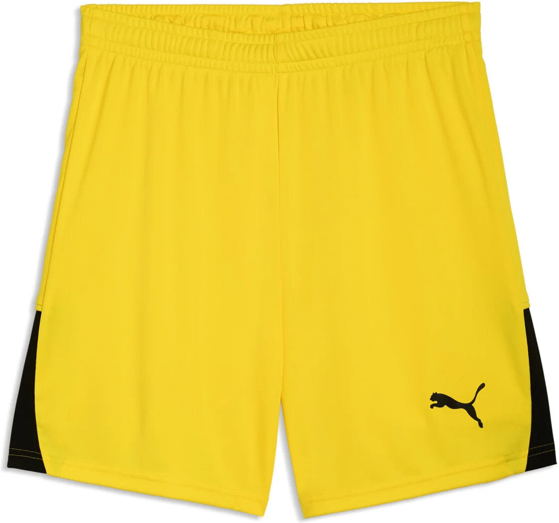 Puma teamLiga26 Shorts ohne Innenslip Kinder faster yellow-puma black-puma black 140