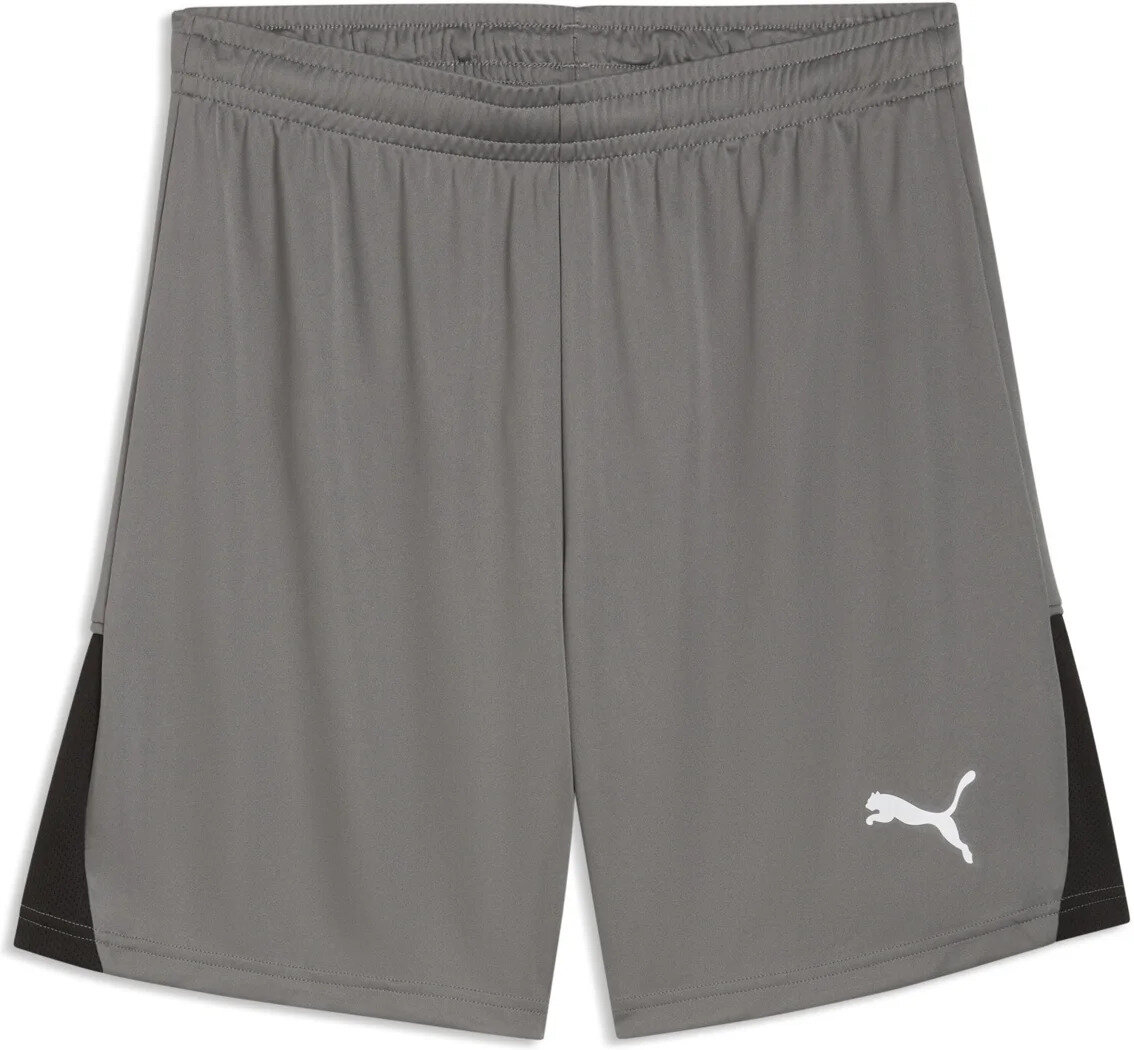 Puma teamLiga26 Shorts ohne Innenslip Kinder flat medium gray-puma white-puma black 116