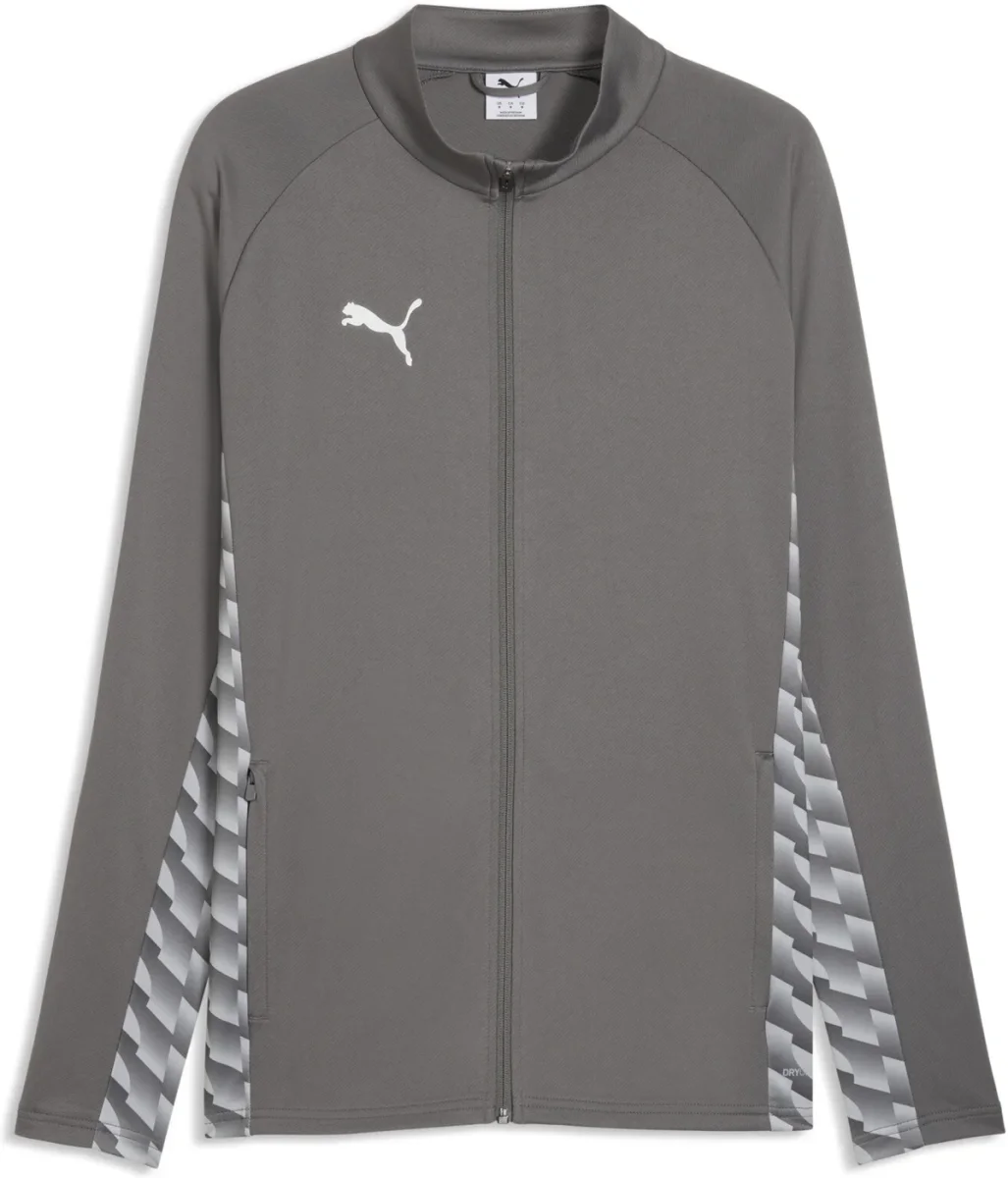 Puma teamLiga26 Training Jacket Erwachsene flat medium gray-puma white-flat light gray XXL