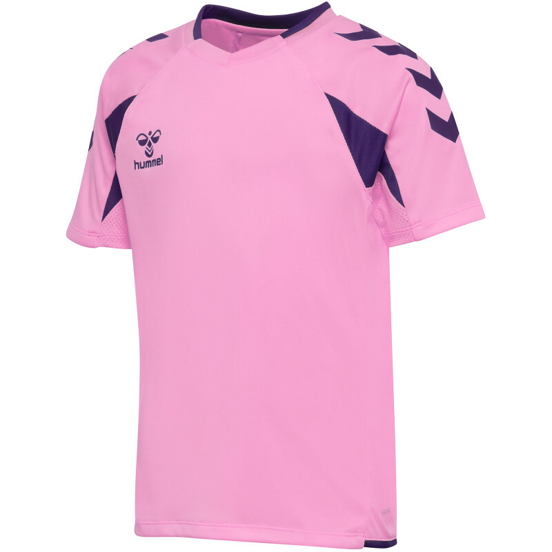 Hummel hmlCore 2.0 Jersey S/S Kinder cotton candy/acai 140