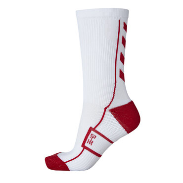 Hummel TECH INDOOR SOCK LOW weiß/rot