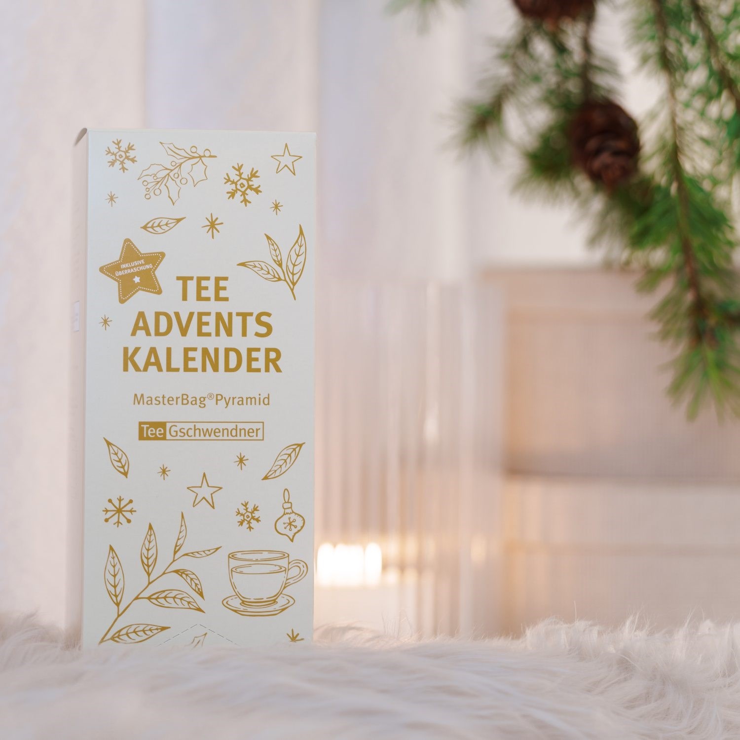 Adventskalender Tee "24 MasterBag Pyramid"