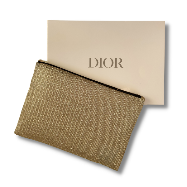 Zugaben Golden Dior Pouch mit Code TOPGESCHENK