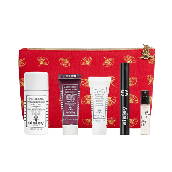 Zugaben Sisley Kosmetiktäschchen mit Inhalt