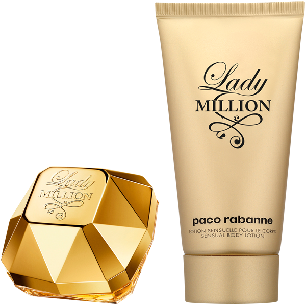 Rabanne Lady Million Set = EdP Nat. Spray 30 ml + Body Lotion 75 ml