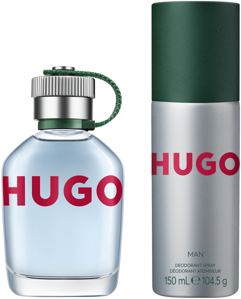 Hugo Boss Hugo Man Set = EdT Nat. Spray 75 ml + Deodorant Spray 150 ml