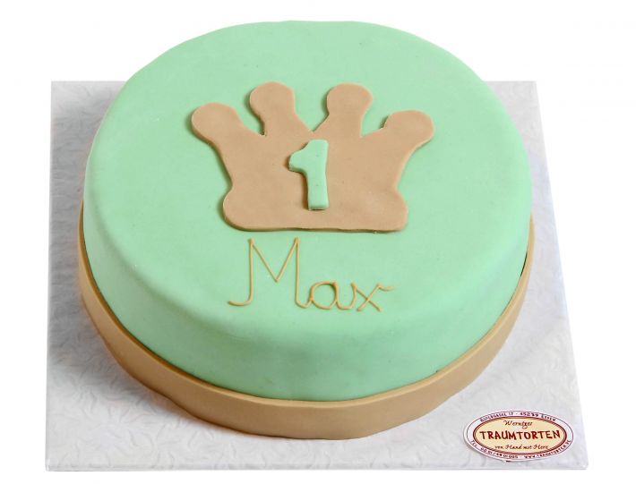 Grüne Kronen Torte