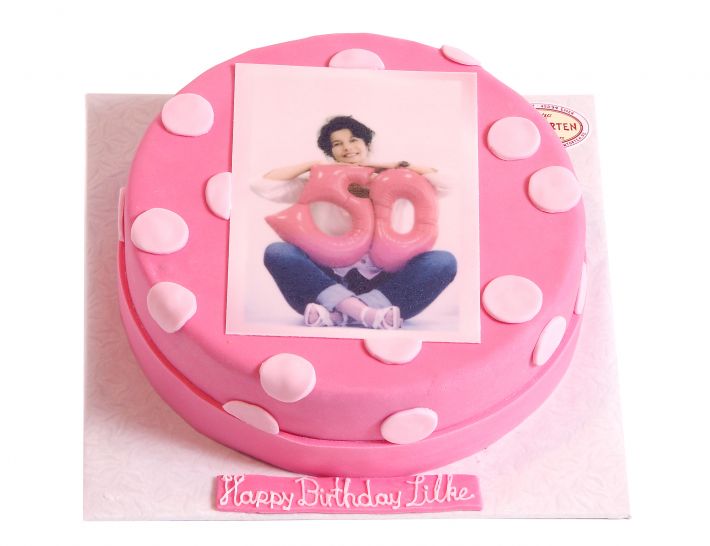 Runde Torte mit deinem Foto