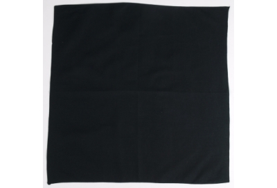 Halstuch Bandana schwarz 53,5 x 53,5