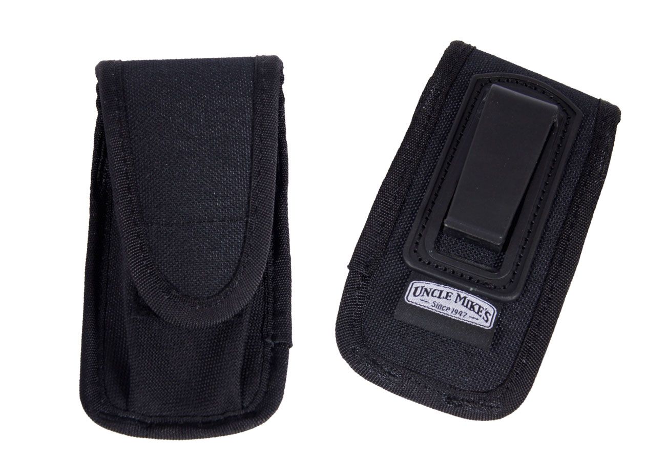 Original Uncle Mike's 8824-1 Single Gürteltasche schwarz 14 x 7 cm