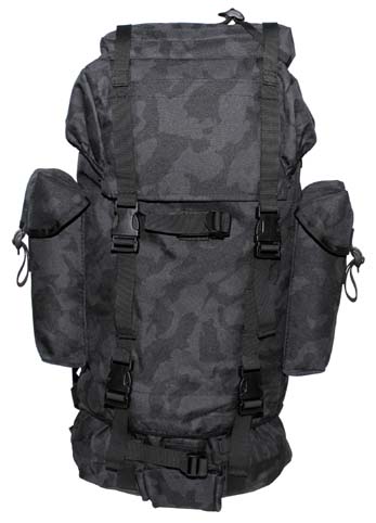 MFH Bundeswehr Kampfrucksack groß nightcamo 65L